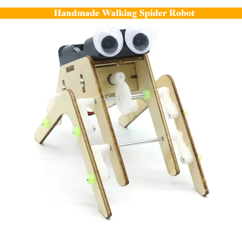 Science Max - Verbeelding DIY Handgemaakte Walking Spider Robot