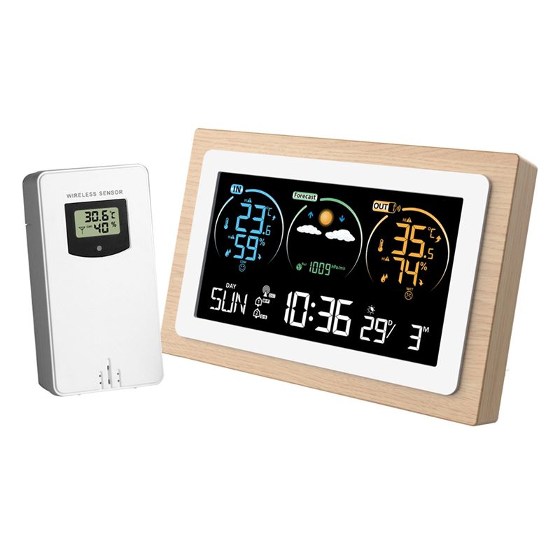 Weather Station Indoor - AC88-Smart Weerstation Barometer Klok Binnen- en