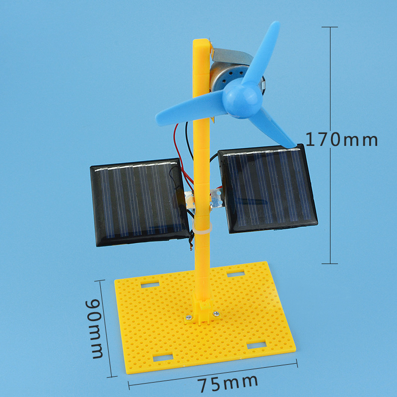 DIY zonne-elektrische ventilat - Science Project Diy recensie en prijs