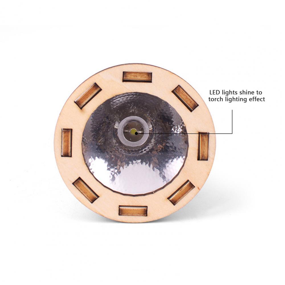Houten DIY-zaklamp puzzelset S - Science Project Diy recensie en prijs