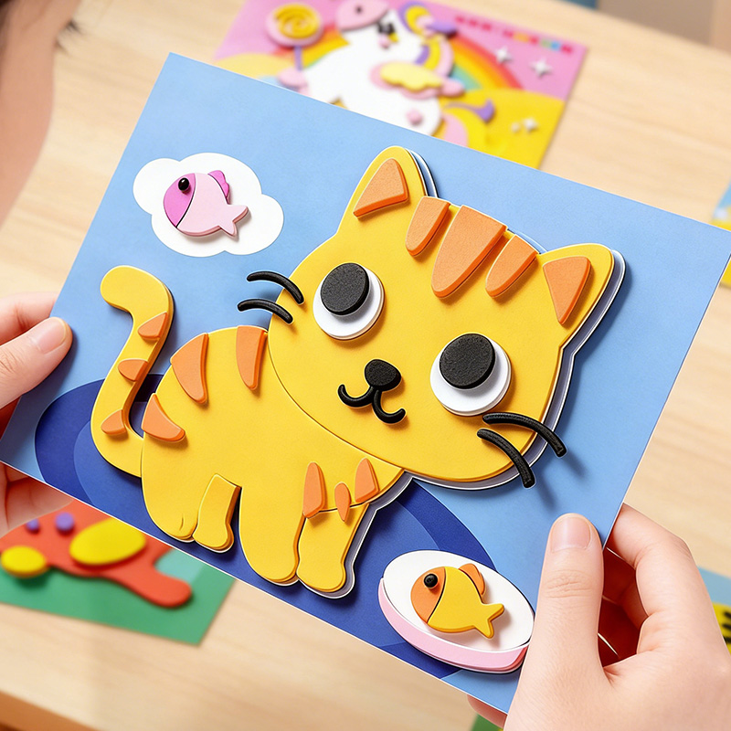 3D-stickers voor kinderen, 10  - Science Project Diy recensie en prijs