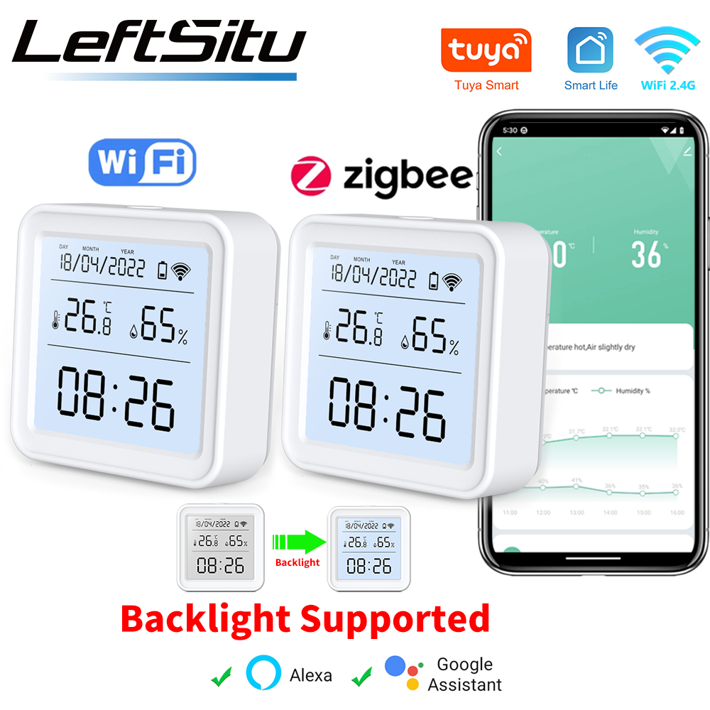 Tuya Zigbee WiFi Temperatuur-v - Weather Station Indoor recensie en prijs