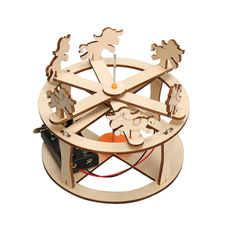 HUAHUABuild uw eigen carrousel - Science Project Diy recensie en prijs