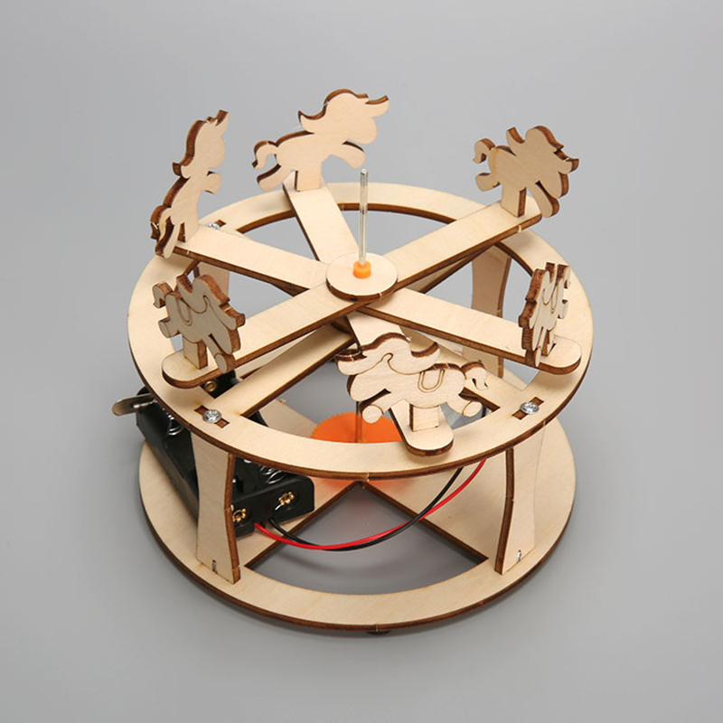 HUAHUABuild uw eigen carrousel - Science Project Diy recensie en prijs