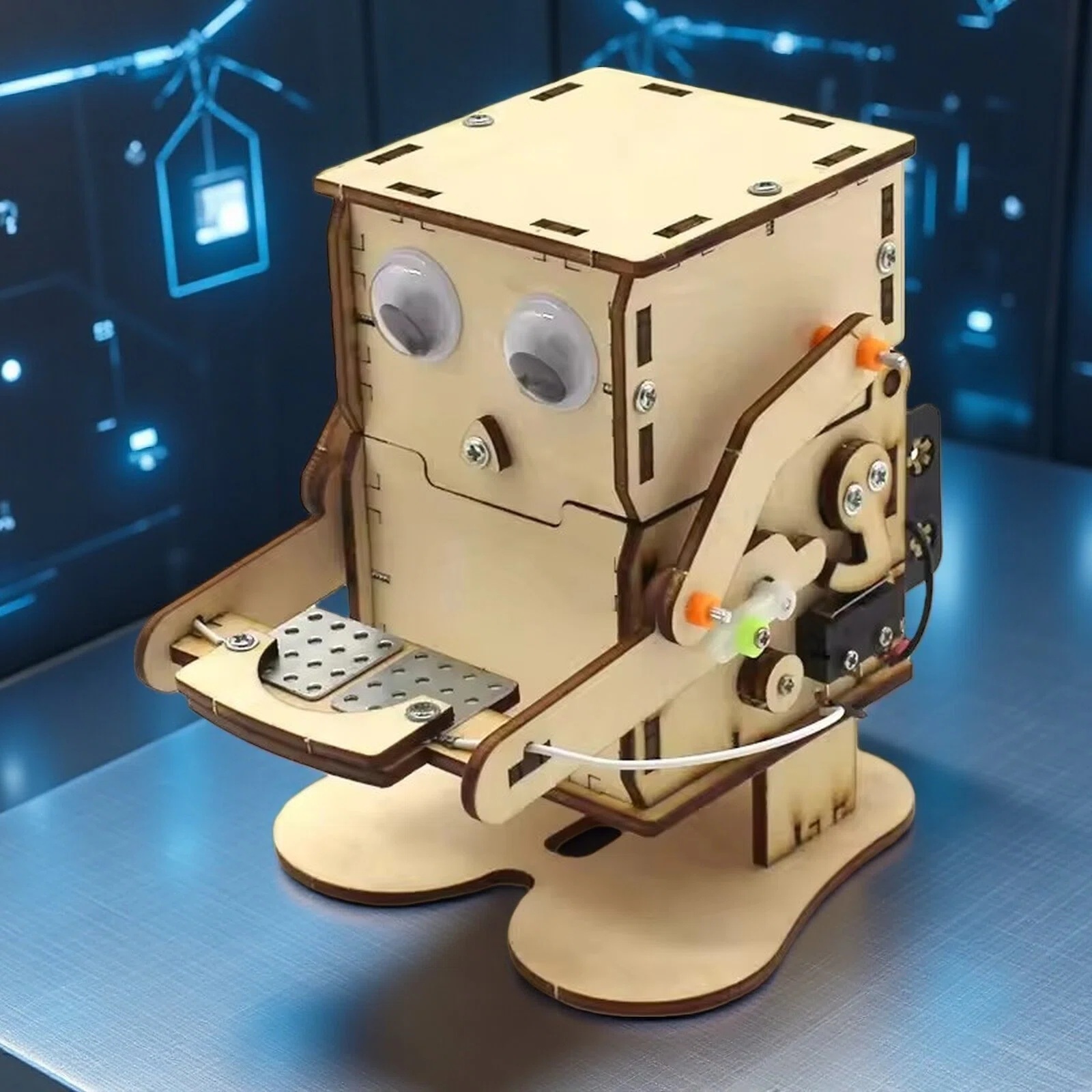 Muntzogende eetrobot model DIY - Science Diy Model recensie en prijs